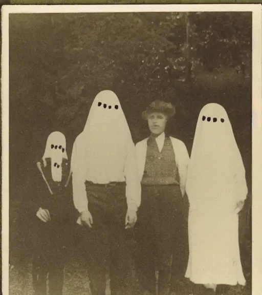 Image similar to old photo, undeniable evidence of ghosts