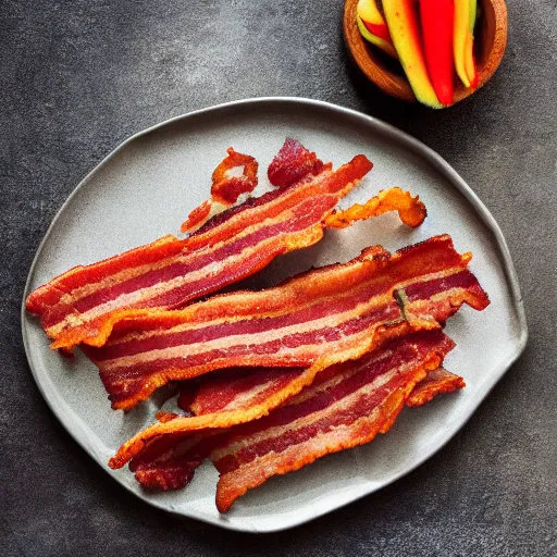 Image similar to vegan bacon