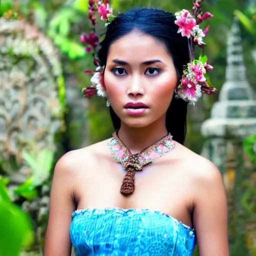 Image similar to beautiful balinese girl