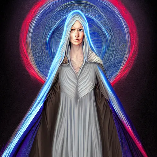 Prompt: galadriel, digital art