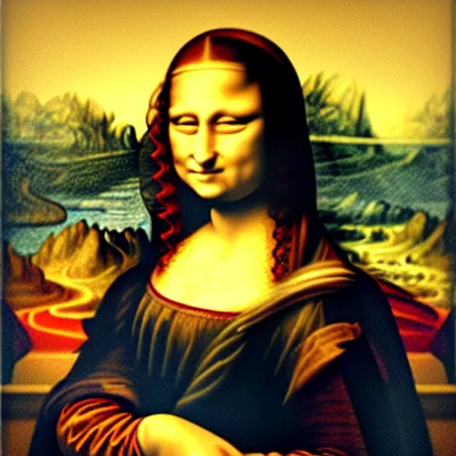 Image similar to Mona Lisa by Leonardo da Vinci