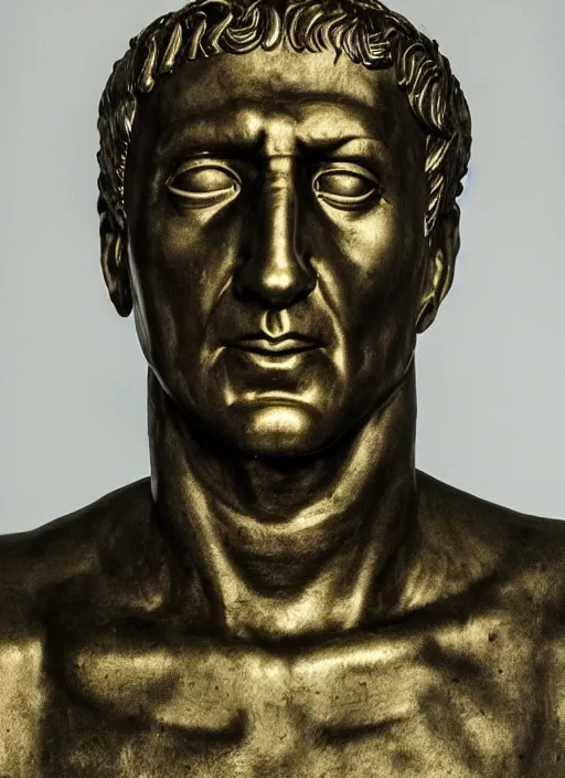 Image similar to a full portrait photo of julius caesar, f / 2 2, 3 5 mm, 2 7 0 0 k, lighting, perfect faces, award winning photography.