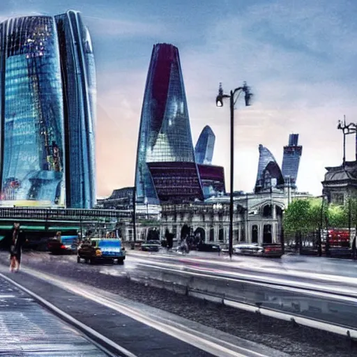 Prompt: London in 2050