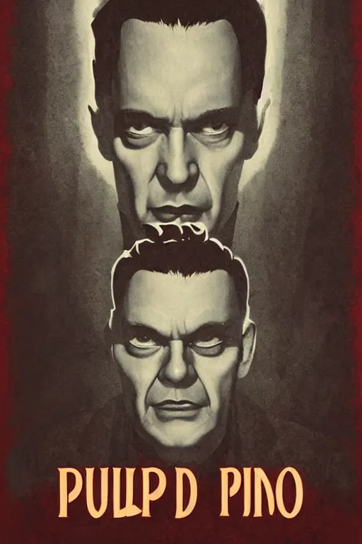 Prompt: Pulp book cover of Twin Peaks artwork by Artem Chebokha