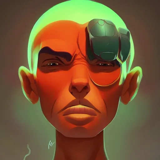 Image similar to face icon stylized minimalist toxic crusaders, loftis, cory behance hd by jesper ejsing, by rhads, makoto shinkai and lois van baarle, ilya kuvshinov, rossdraws global illumination