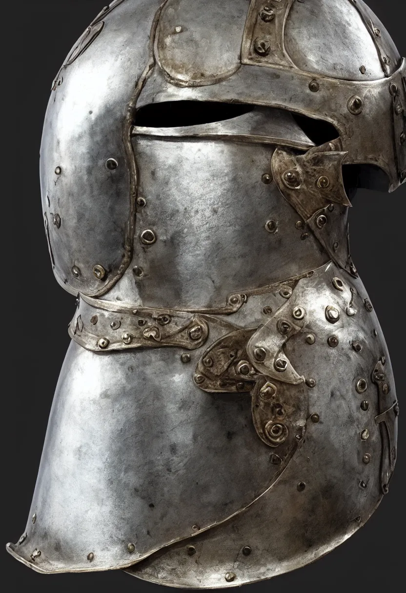 Image similar to a knight's helmet