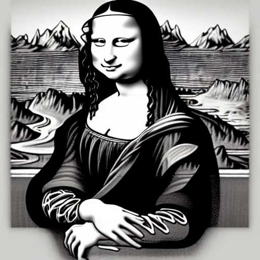 Image similar to mona lisa by takashi murakami, by takashi murakami, by takashi murakami, by takashi murakami, by takashi murakami, 8k detailed offcial digital work by takashi murakami