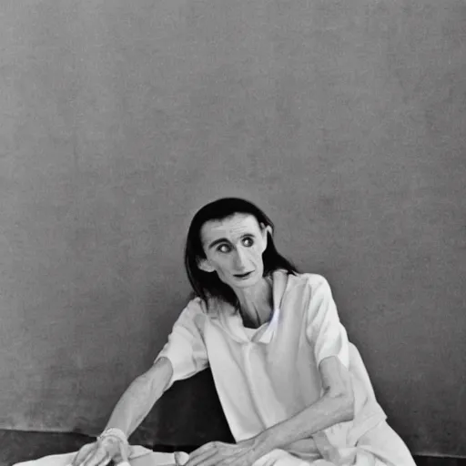 Prompt: pina bausch by walter vogel, 1 9 6 6