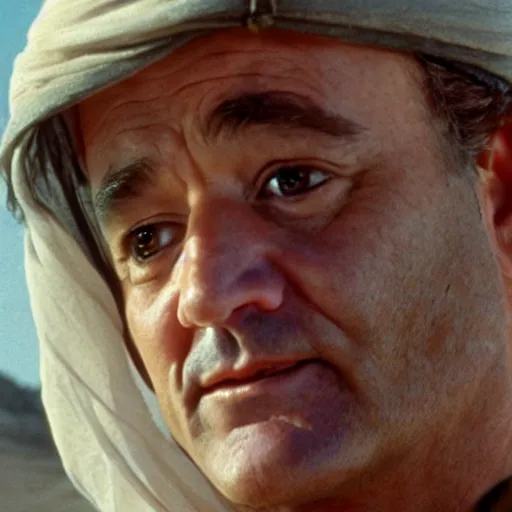 Image similar to bill murray in lawrence of arabia