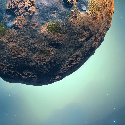 Prompt: Render of a huge asteroid impacting the Earth, detailed, textured, vivid colors, colorful, photorealistic, high dynamic range, HDR, trending on Artstation, Unreal Engine 4k