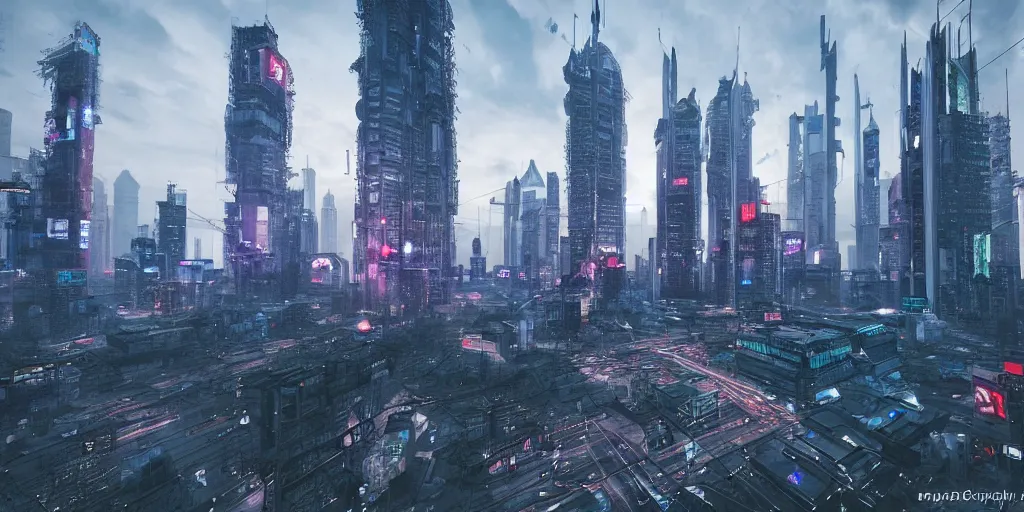 Prompt: cyberpunk moscow,