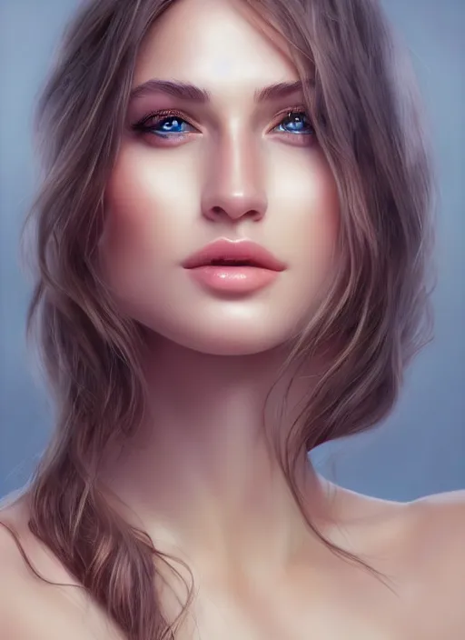 Image similar to a gorgeous female photo, professionally retouched, realistic, smooth face, perfect eyes, symmetrical, full body shot, wide angle, sharp focus, 8 k high definition, insanely detailed, intricate, elegant, art by artgerm