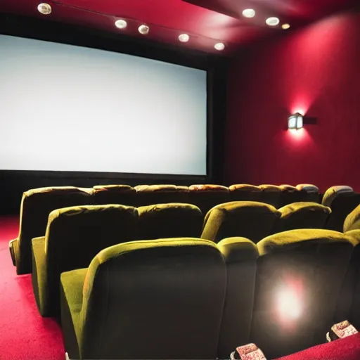 Prompt: on cinema at the cinema