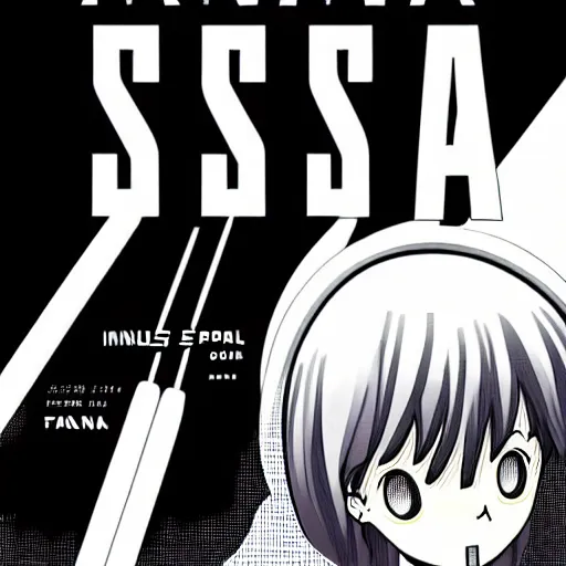 Image similar to elon musk and spacex manga by inio asano