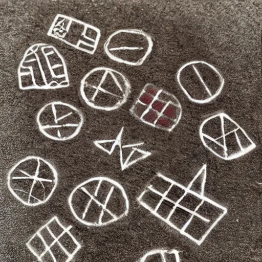 Image similar to ancient runes