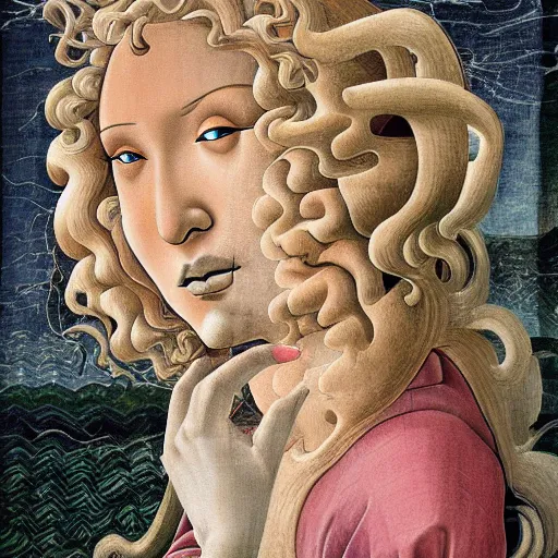 Image similar to botticelli nightmare by dzo