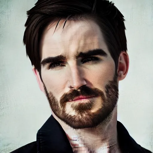 Prompt: colin o'donoghue with three eyes