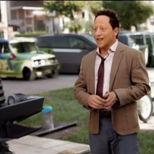 Image similar to movie still of rob schneider as an xbox, directed by michael bay