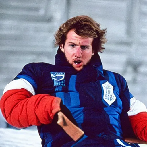 Image similar to movie still of harry kane in the thing (1982),