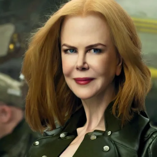 Image similar to Nicole Kidman in Command and Conquer Red Alert 3