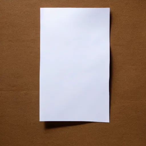 Prompt: blank sheet of old paper