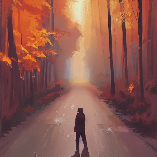 Image similar to a character by Alena Aenami