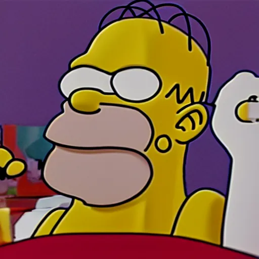 Image similar to Homer Simpson as a character In pulp fiction