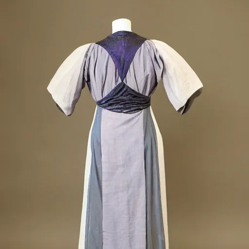 Image similar to jugendstil dress for female darth mother