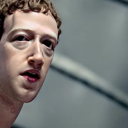 Image similar to a film still of mark Zuckerberg in lord of the rings, high quality