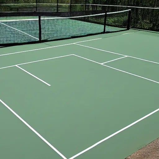 Image similar to a tennis court,