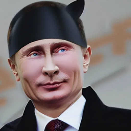 vladimir putin with cat ears, anime style | Stable Diffusion | OpenArt
