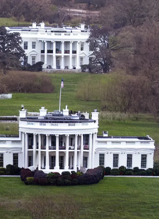 Image similar to White House, tilt shift