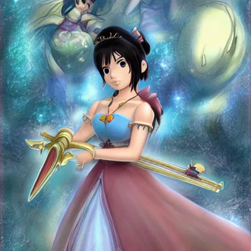 Image similar to princess garnet final fantasy