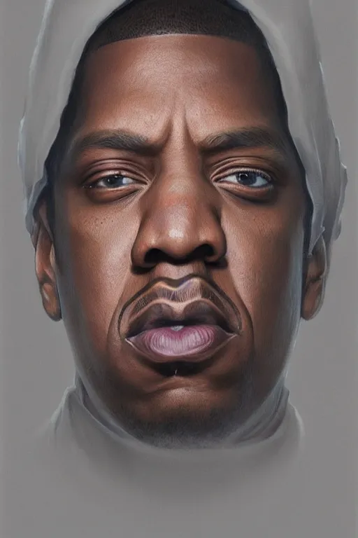 Image similar to ultra realistic illustration, jay - z, staring directly into camera, intricate, elegant, highly detailed, digital painting, artstation, concept art, smooth, sharp focus, illustration, art by artgerm and greg rutkowski and alphonse mucha