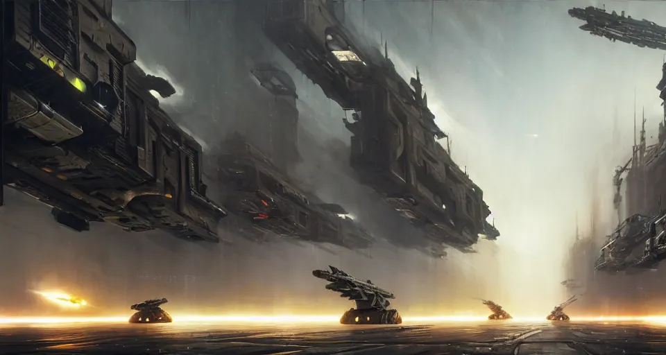 Image similar to hyper realistic sci - fi matte concept art painting of epic cinematic battle between mechwarriors fighting in a city, guns, missiles, explosions, beautiful details, strong composition painted by kim jung guweta studio rutkowski, james gurney and greg rutkowski, and lucasfilm, smooth, intricate, detailed, sharp focus, cinematic