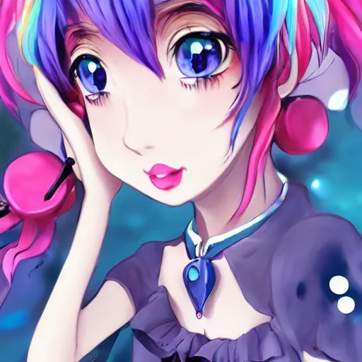 Prompt: vivy, vivy florite eyes song, vivy, diva vivy, vivy florite eyes song anime, anime, trending on artstation, beautiful, vivy, key-visual, key visual, official media, vivy official media, Hatsune Miku, 4k, very beautiful, anime girl blue hair, vivy