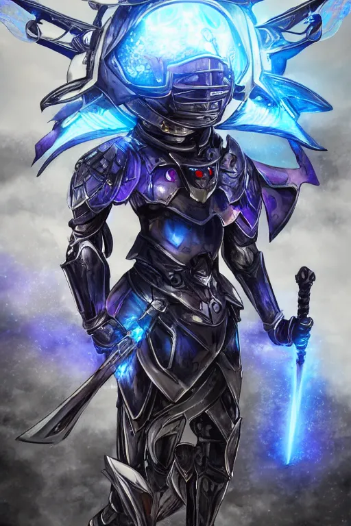 Image similar to helmet armor guardian destiny in witch queen illumination ray tracing hdr fanart arstation by sung choi robot ninja mask and eric pfeiffer and gabriel garza and casper konefal