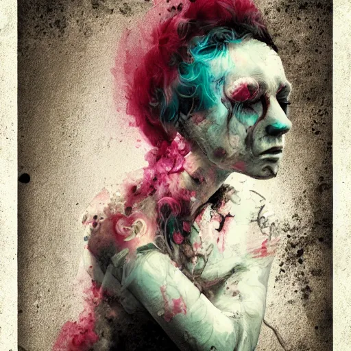 Image similar to come see my cage built in my grave, digital painting, muted colors, in the style of alberto seveso