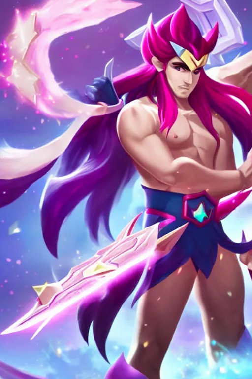 Image similar to Star guardian darius from league of legends, 4k, #trending