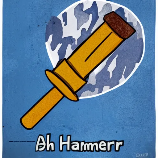 Image similar to a hammer