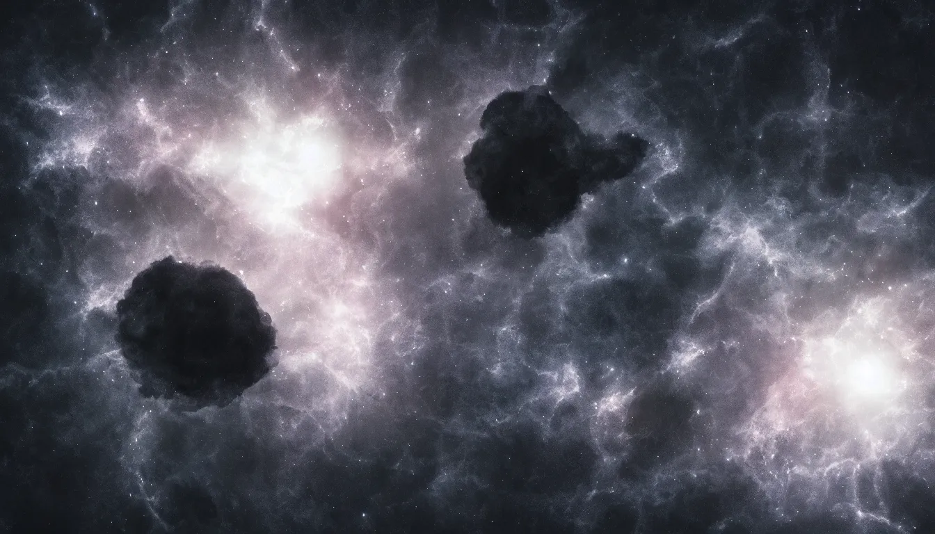 Prompt: dark space nebula, octane render