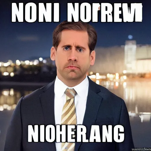 Image similar to norwegian michael scott