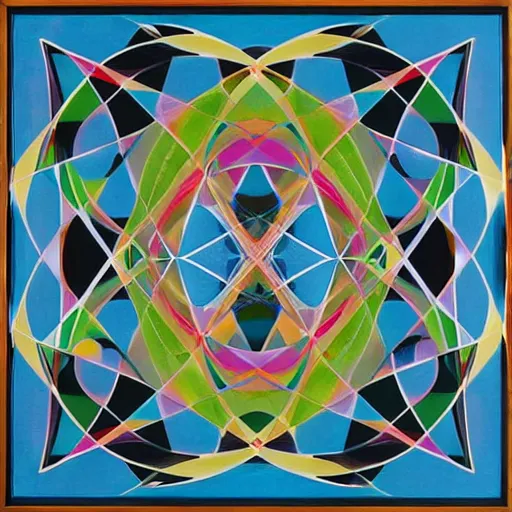 Prompt: Et in Arcadia ego, abstract, geometrical masterpiece, hyperdetailed, very sharp, award winning