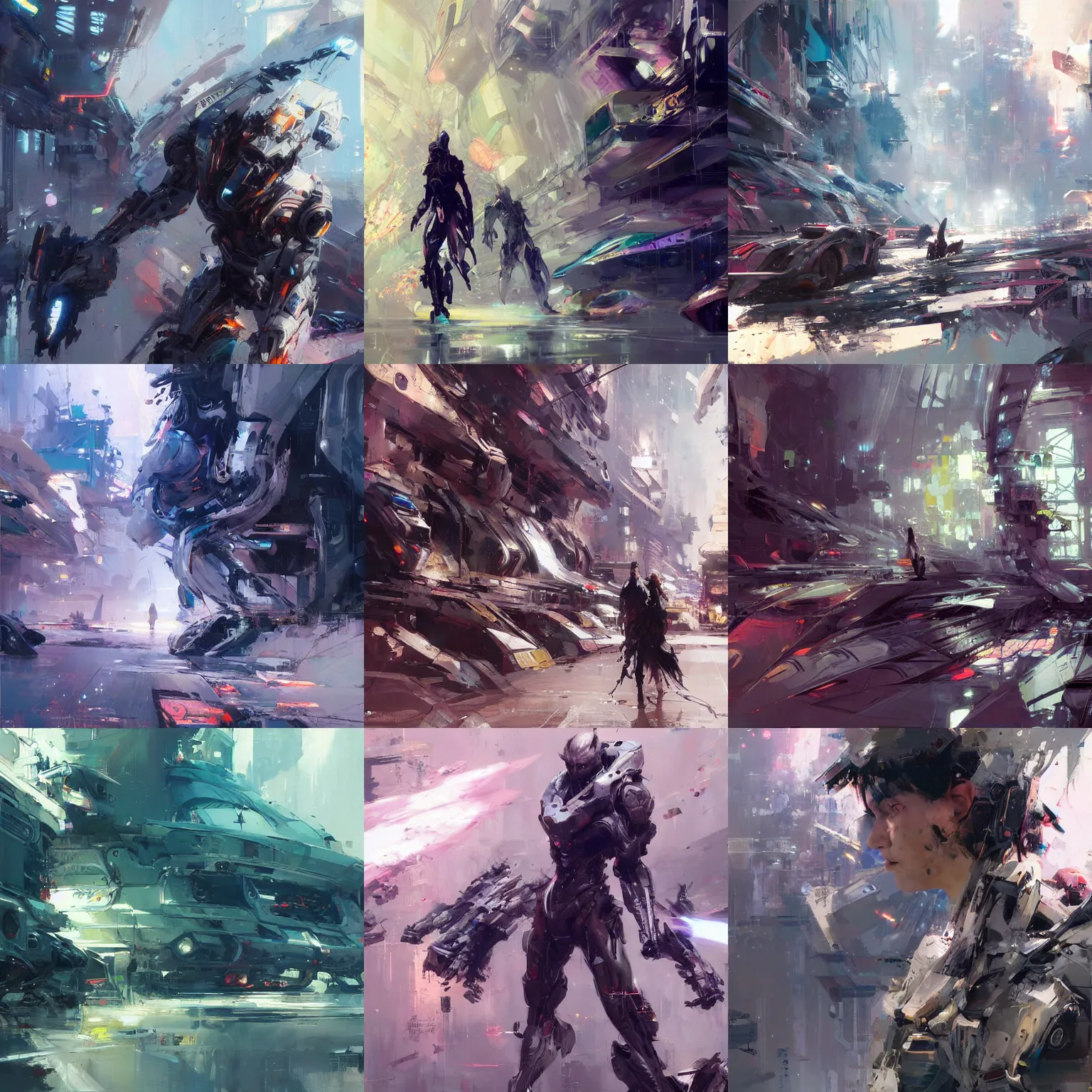 Prompt: artwork by wadim kashin