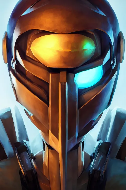 Image similar to epic mask helmet robot ninja portrait stylized as fornite style game design fanart by concept artist gervasio canda, behance hd by jesper ejsing, by rhads, makoto shinkai and lois van baarle, ilya kuvshinov, rossdraws global illumination radiating a glowing aura global illumination ray tracing hdr render in unreal engine 5