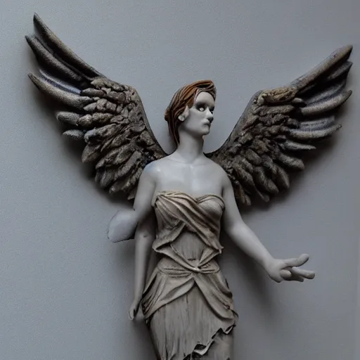 Prompt: winged goddess of Hope