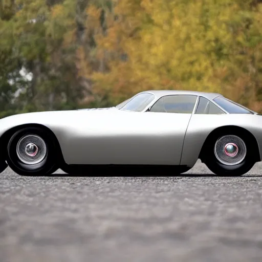 Image similar to 1962 sportscar designed by Rolex