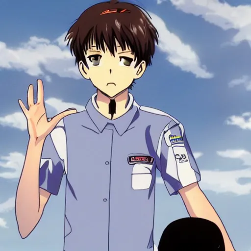 Image similar to shinji ikari