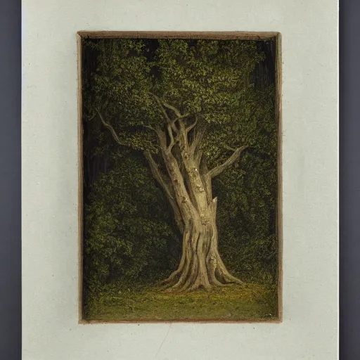 Image similar to a Ent painted by Gustav Doré