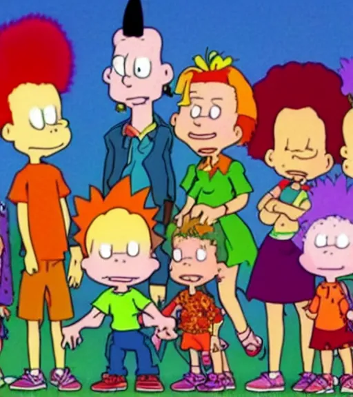 Prompt: rugrats